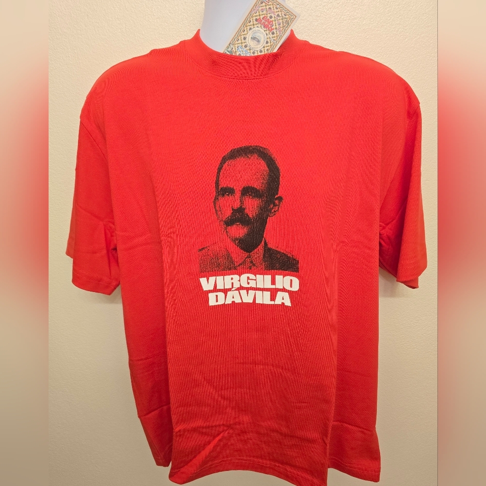 NWT Short Sleeve T-shirt Featuring Virgilio Davila From Bad Bunny Residency